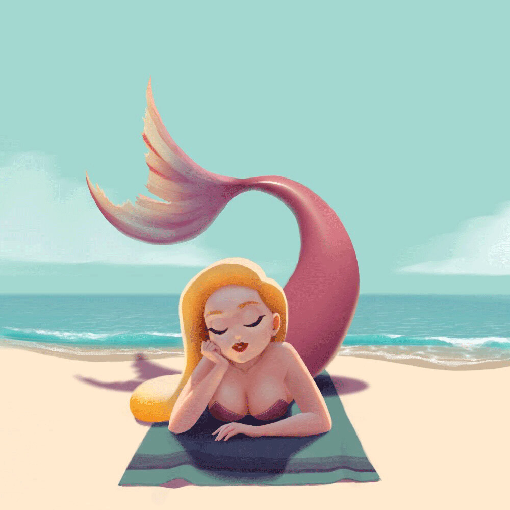 Mermaid animation 
