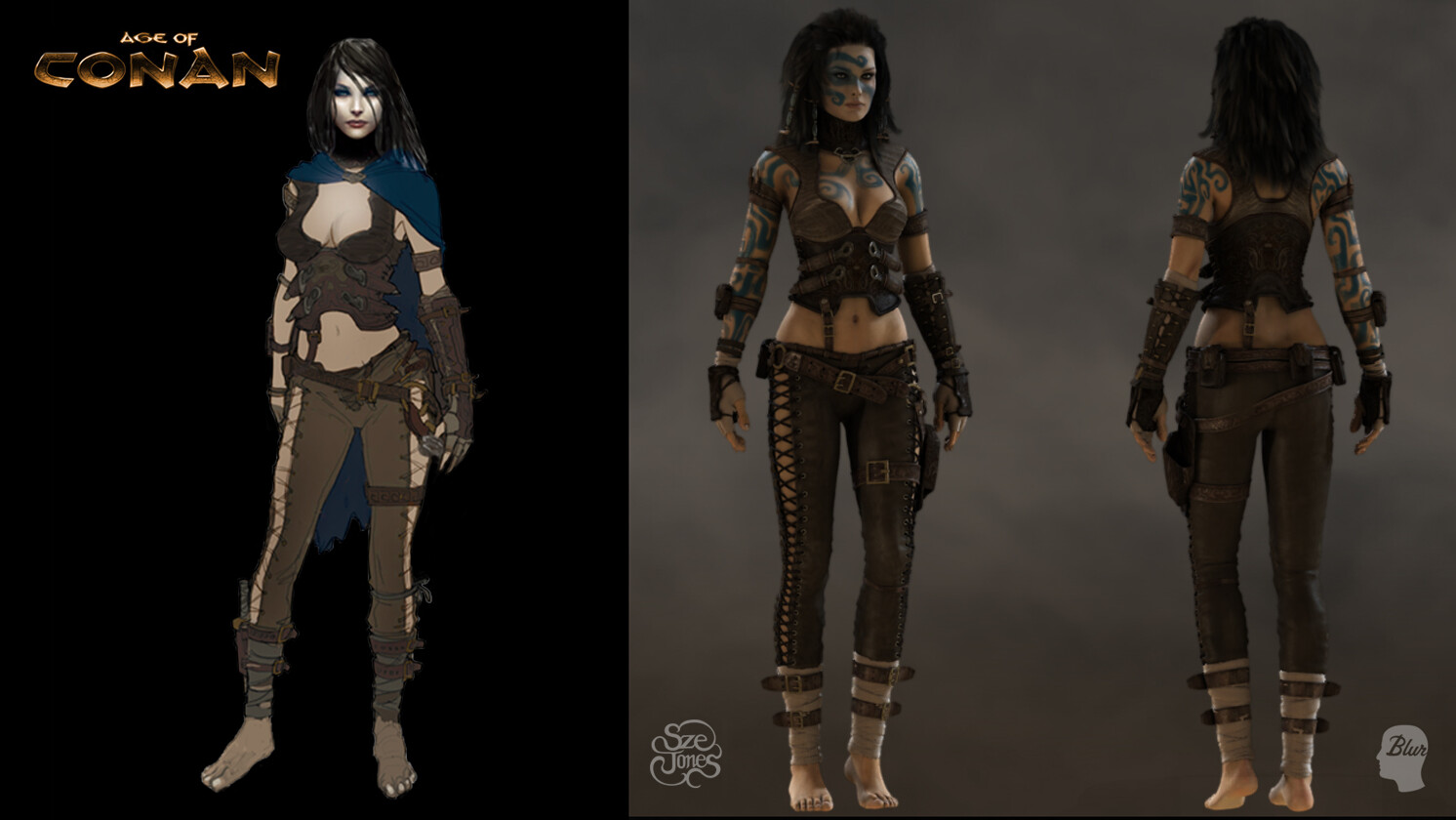 Keira - 3D Modeling and Texturing