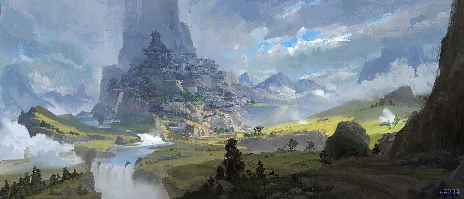 ArtStation 平原城Plain City