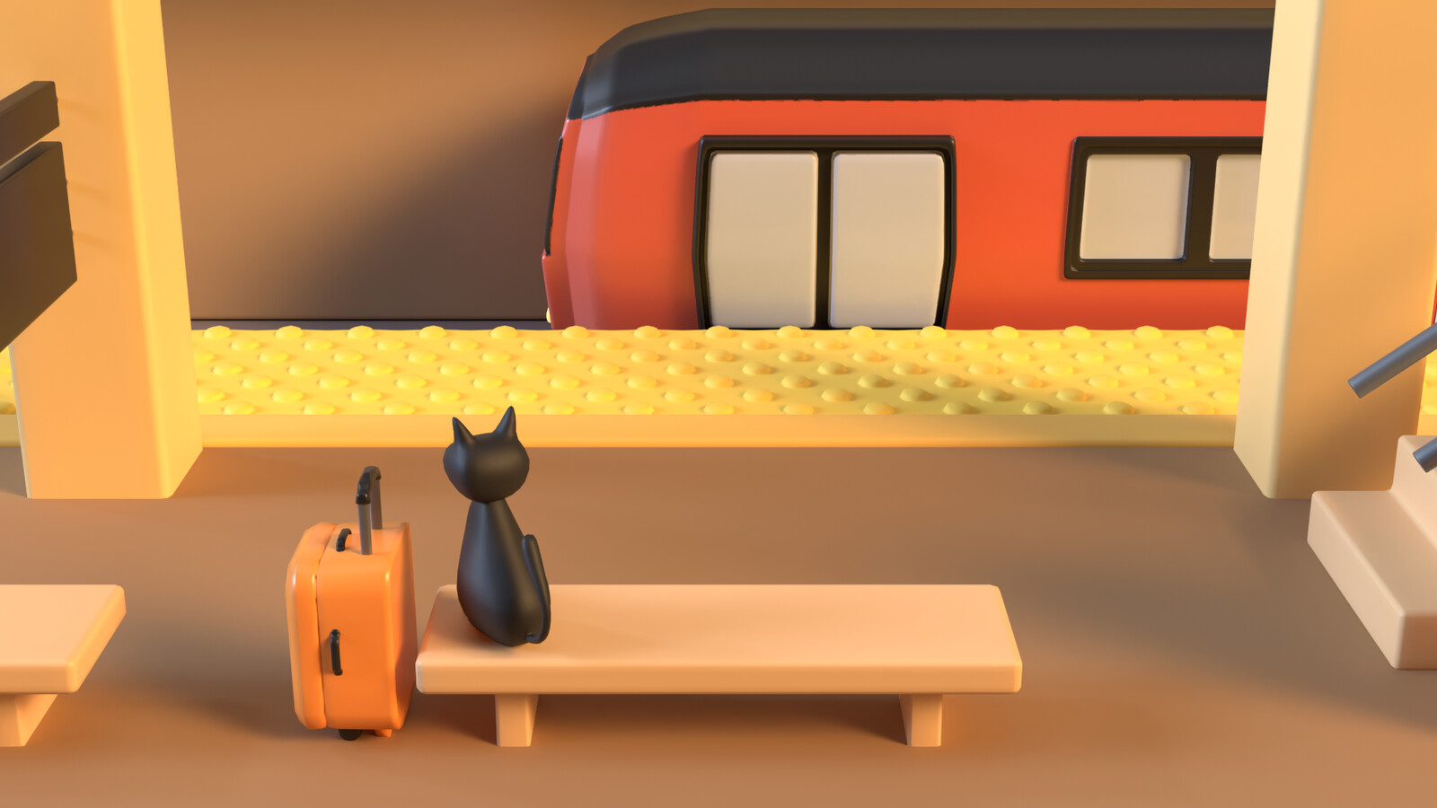 Cat Station [sketchbook]