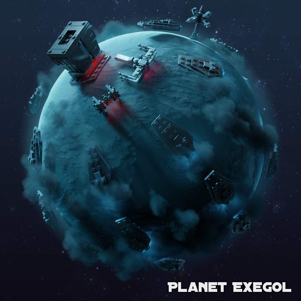 ArtStation Lego Star Wars Battles Planets