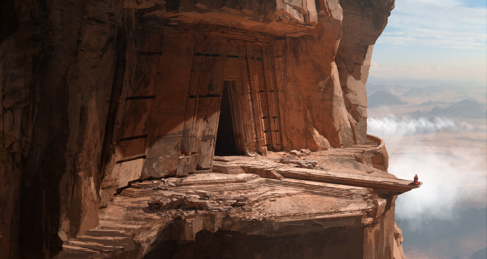 Star Wars Jedi: Survivor - Hidden Mountain carved Temple