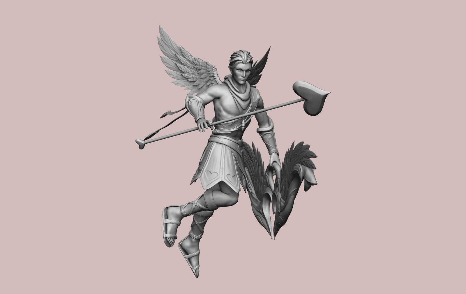 Heartseeker Varus 3D model/sculpt