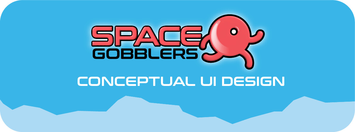 Space Gobblers UI Design