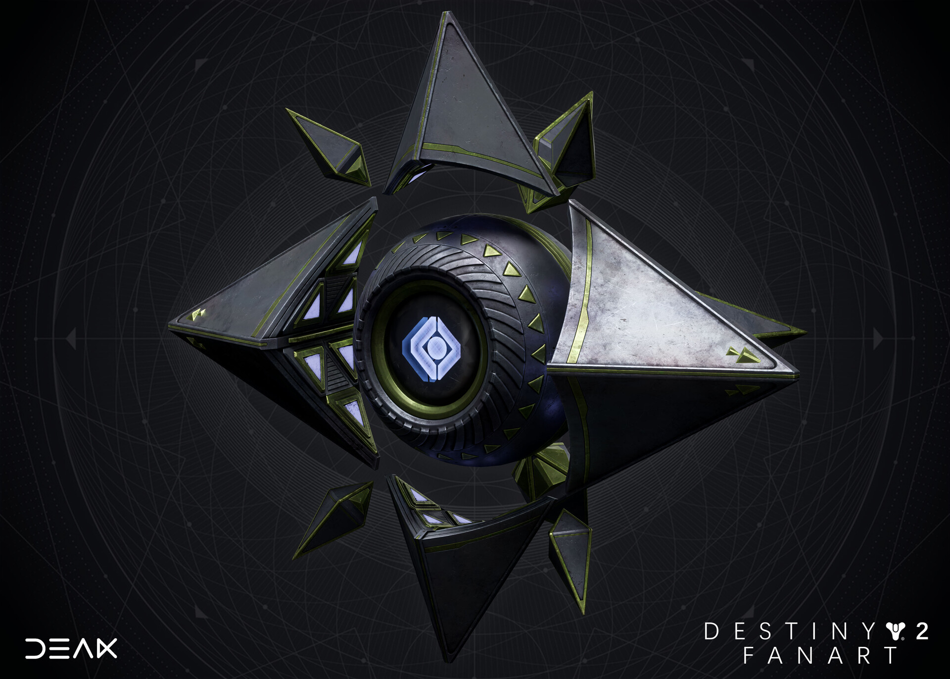Destiny Ghost Fan Art