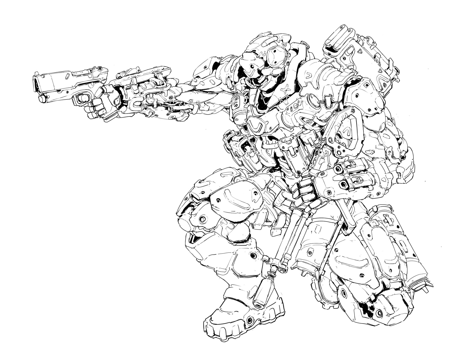 Taeun Ryu - Mecha Trooper