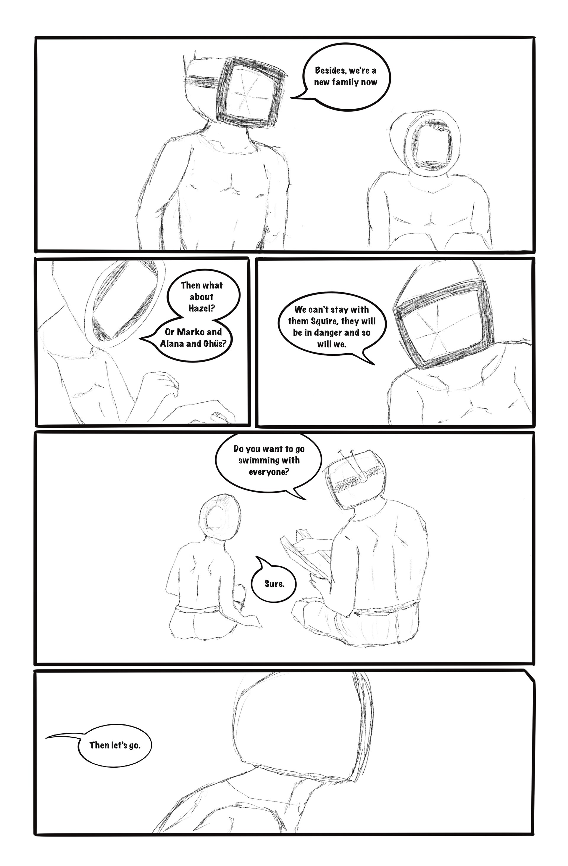 Alex Richman - Saga - Chapter 53 Extension Story Board Draft