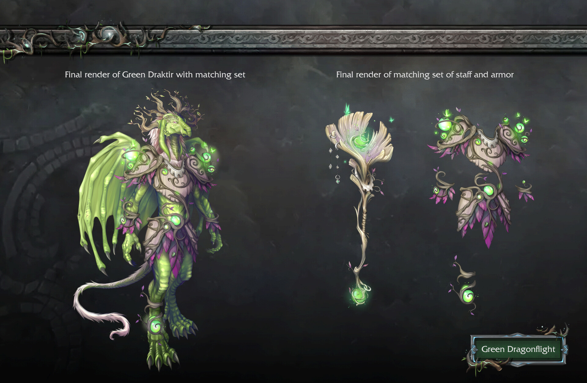 ArtStation - Pre Dragonflight Expansion Armor and weapon sets 