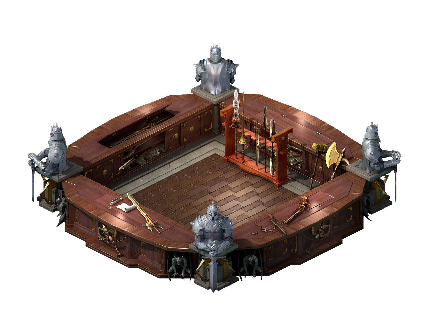ArtStation - Shop Area - Counter 01