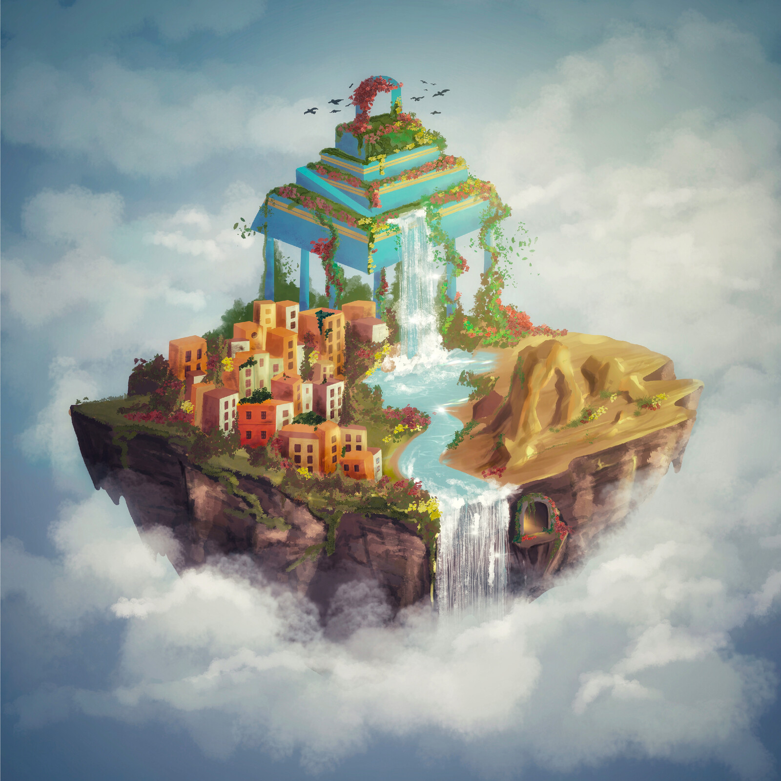Hanging Gardens by student Reem Abeskhron