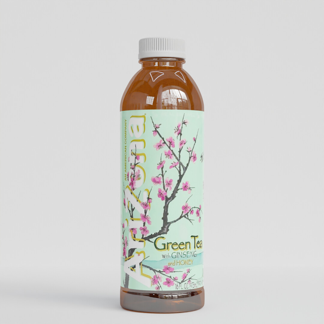ArtStation - Arizona Tea Product Visualization