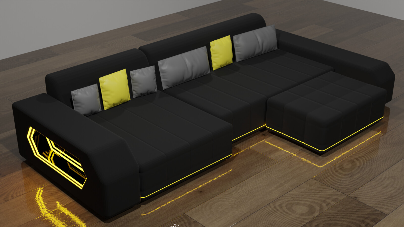 Model-SB-004 left up angle side