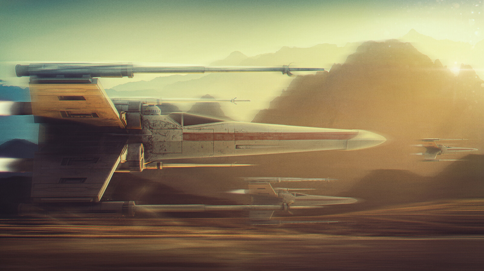 X-Wing Flyby