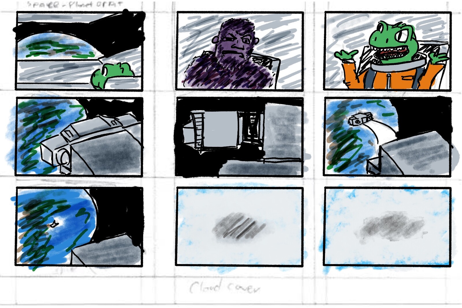 Early Storyboards - Page 1