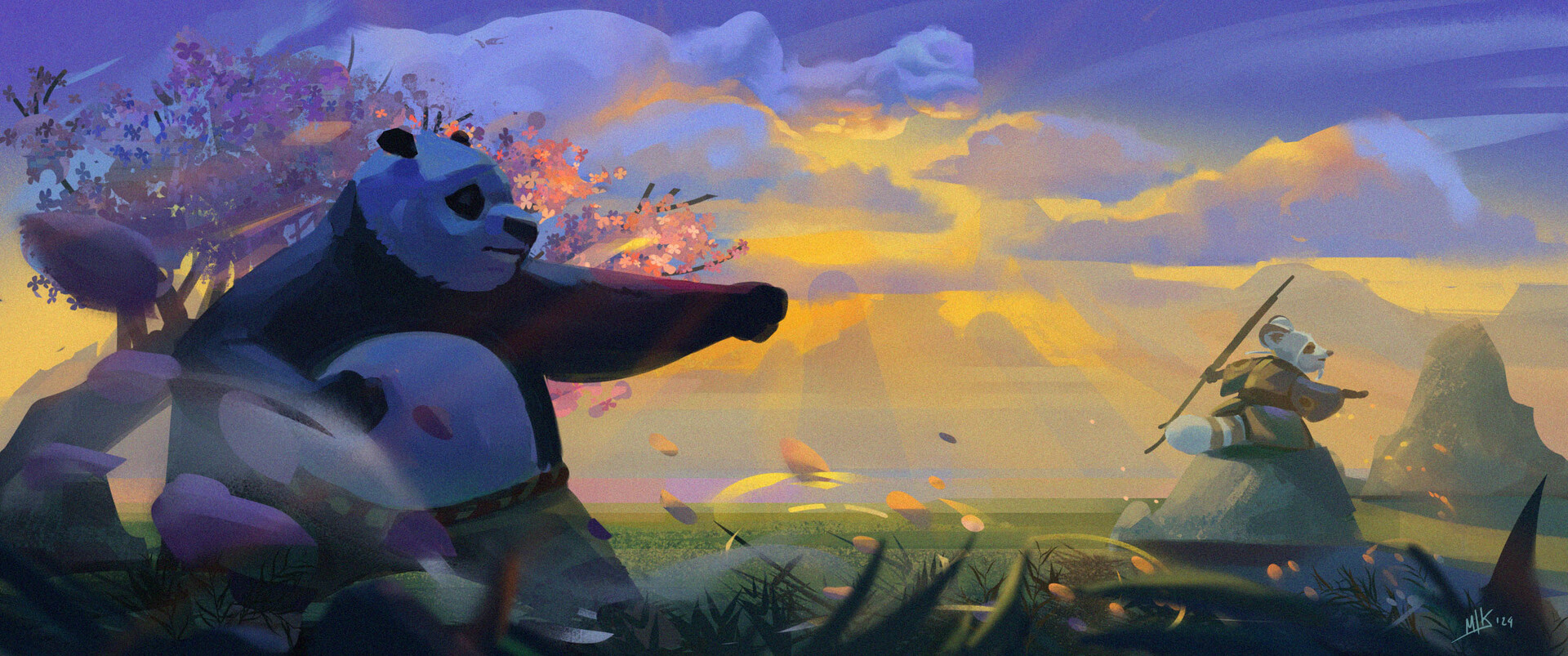 ArtStation - Kung fu panda fan art