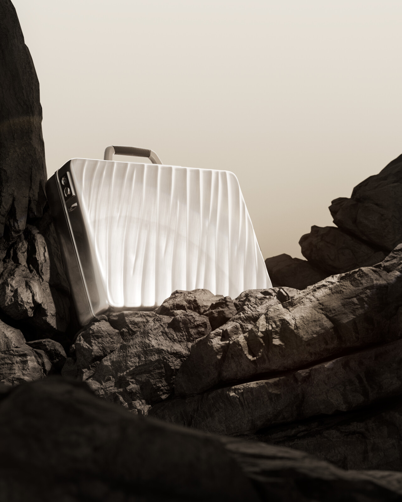 TUMI Product Renders | 19 Degree Briefcase | R&amp;D