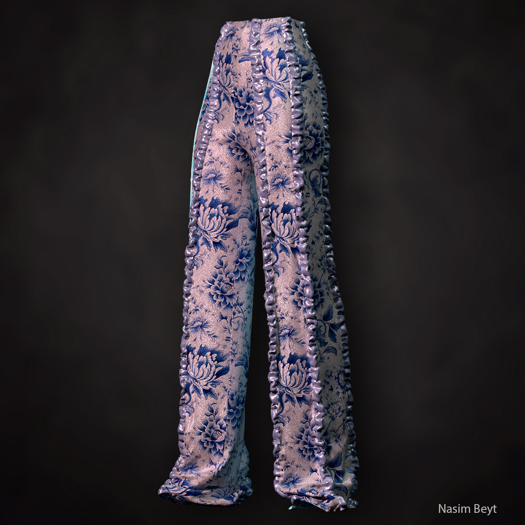 ArtStation 18 WOMEN'S PANTS PACK (ECO.VOL.02). CLO3D, MD PROJECTS+OBJ+FBX