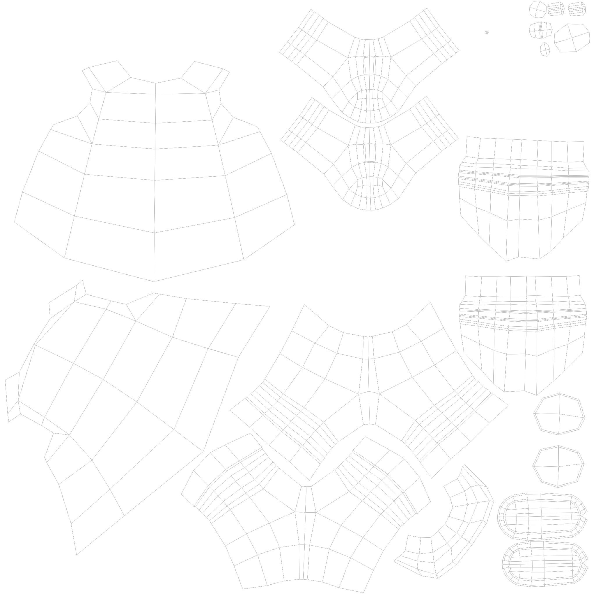Clothing UVs.