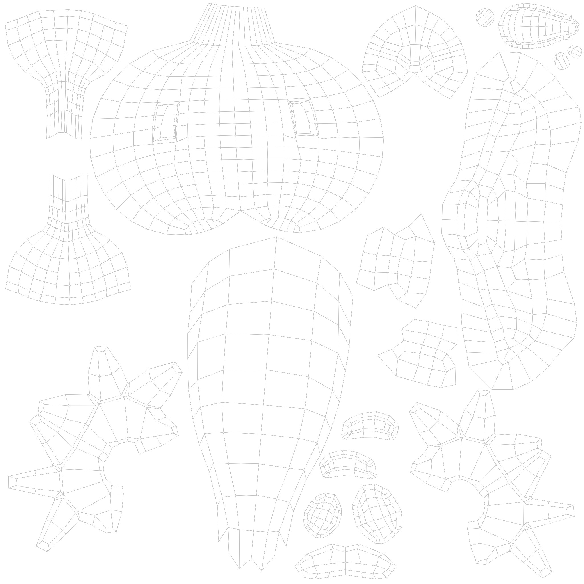 Skin UVs.