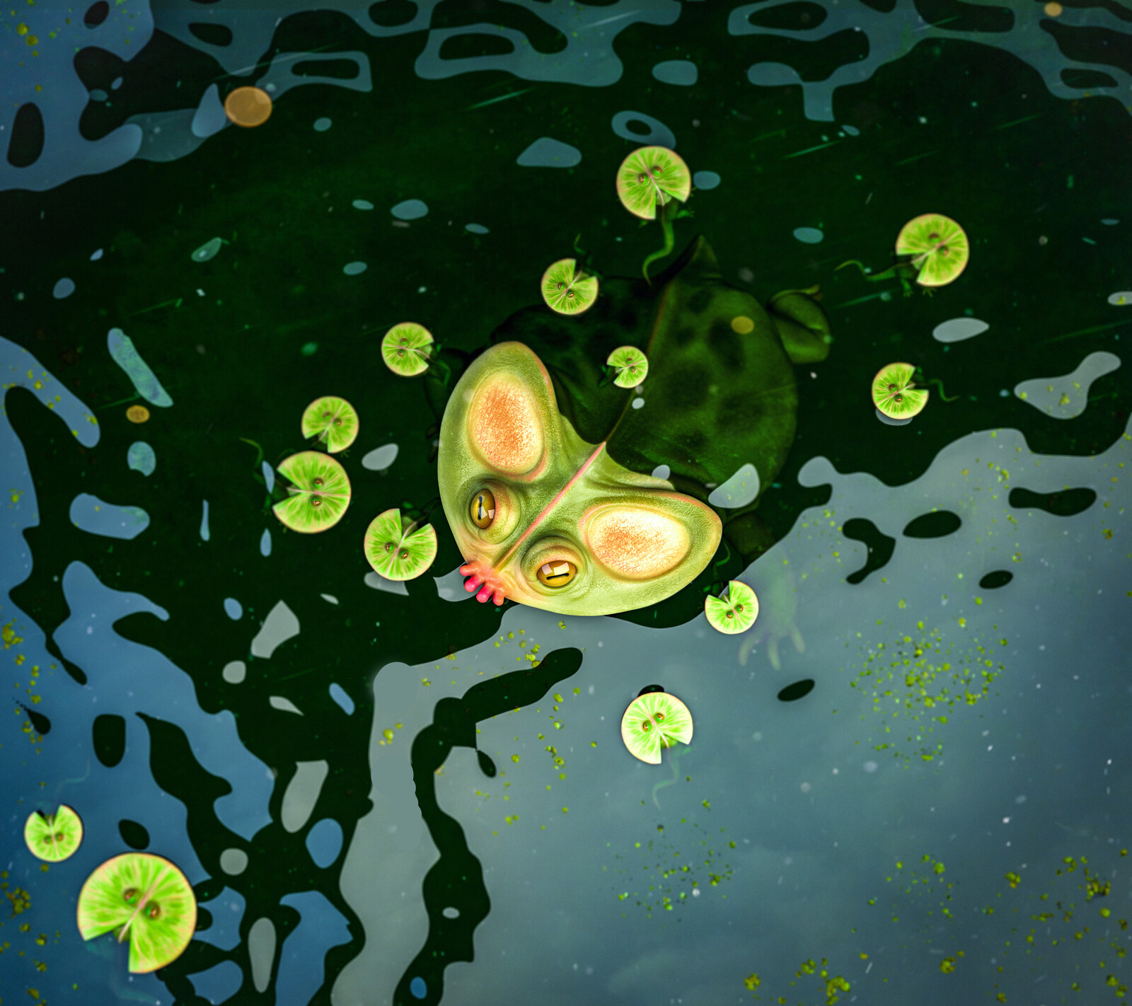 WaterLiliFrog