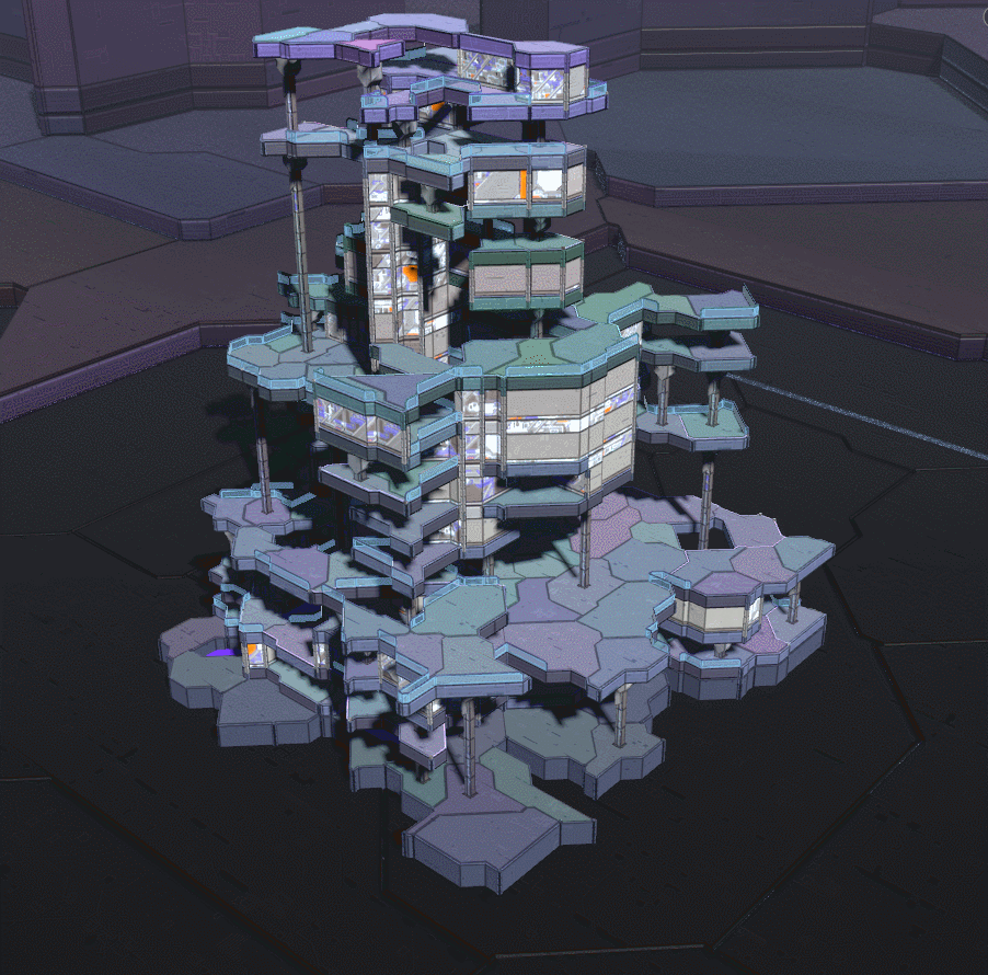 Some random layouts in Houdini, takes just a few seconds to generate these.