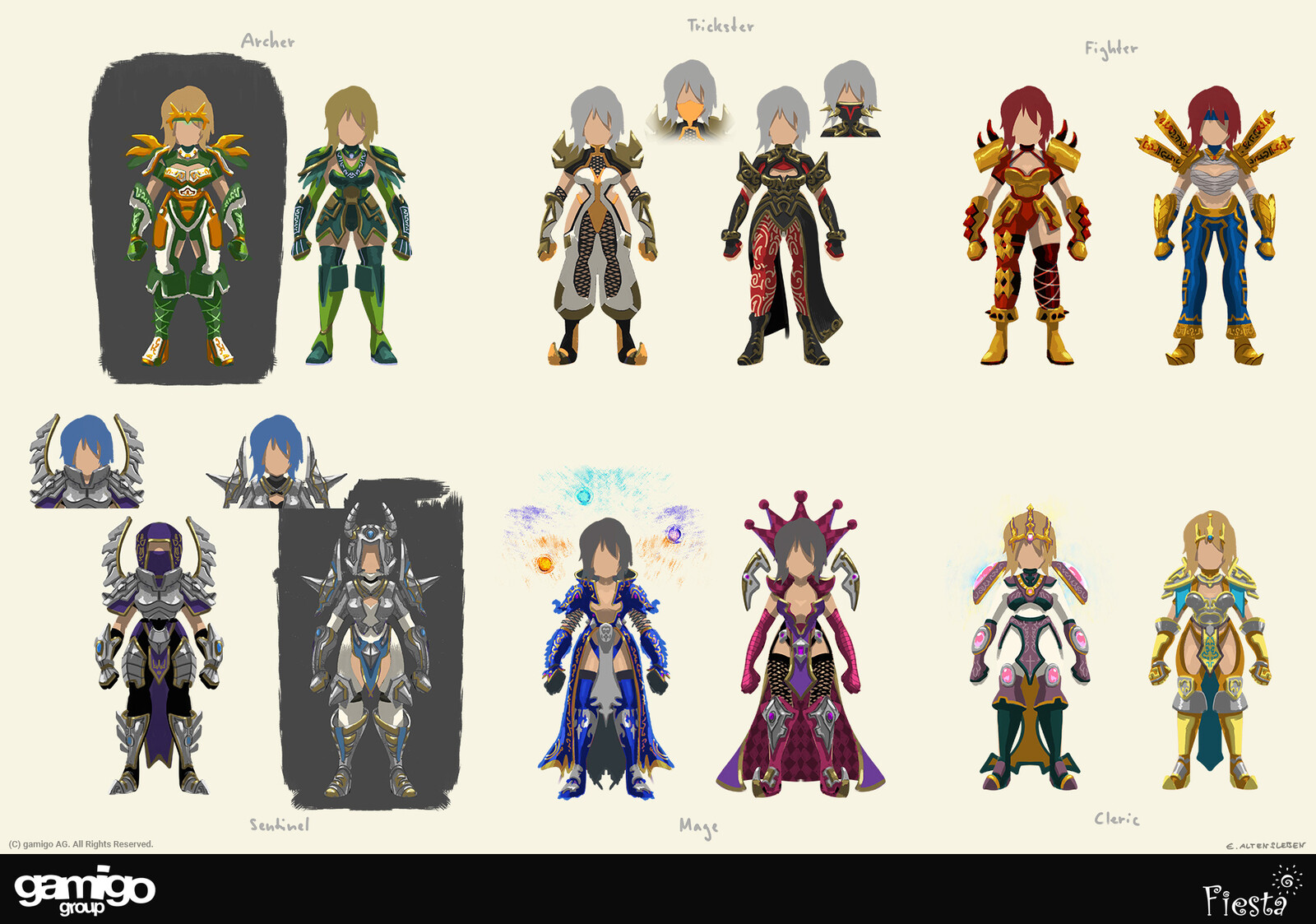 Class Armor female