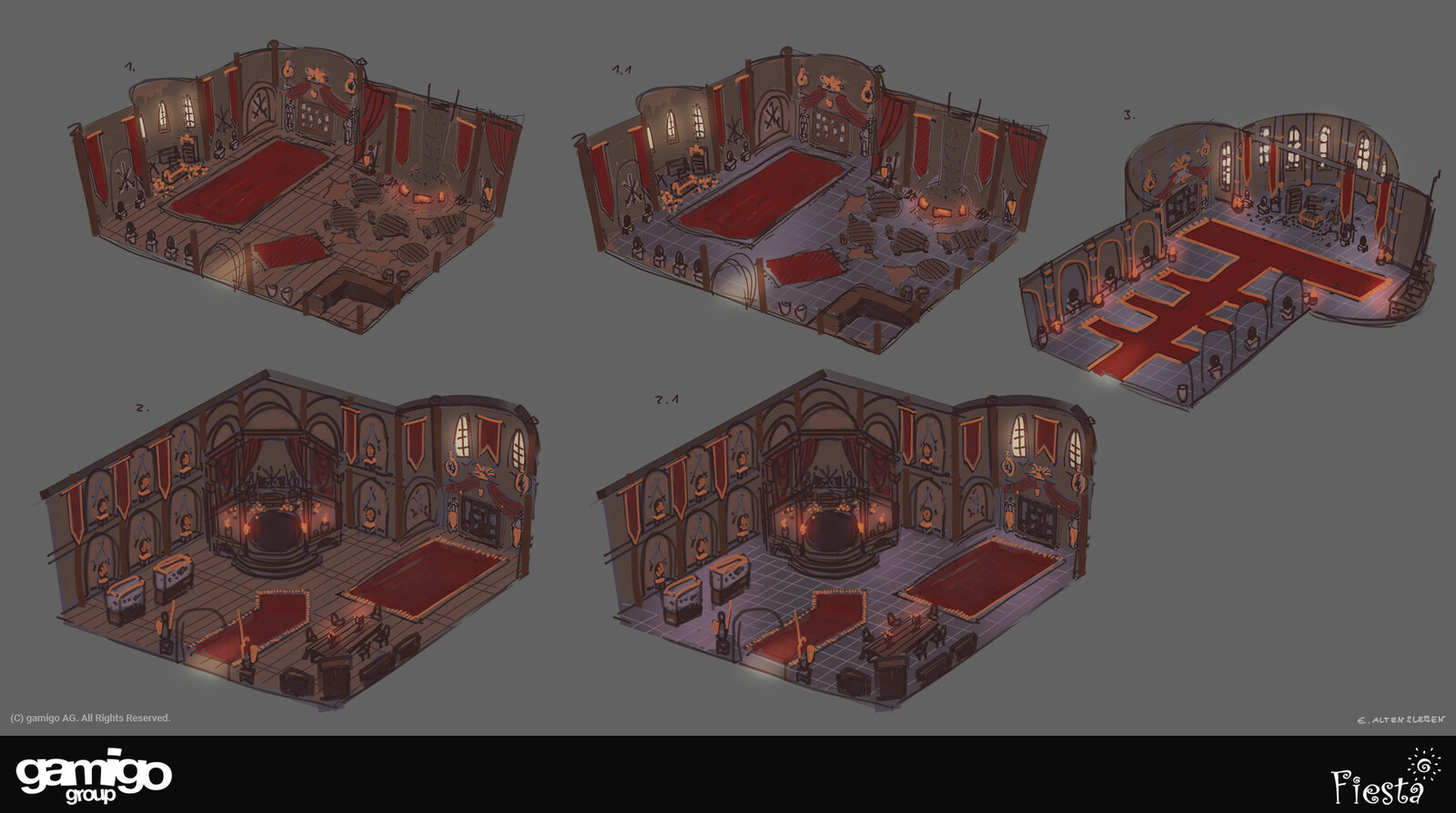 Guild Hall Sketches