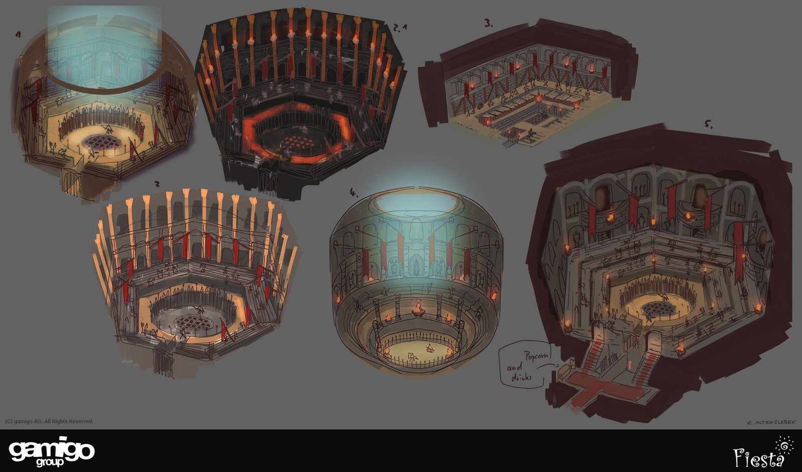 War Room Sketches