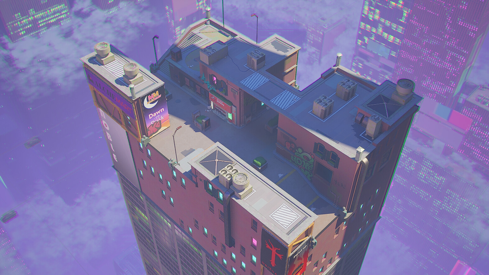 Post Depth Based Chromatic Aberration 