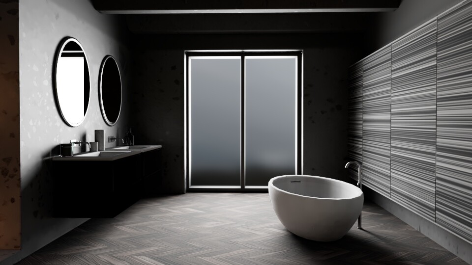 ArtStation - Bathroom done from Reference