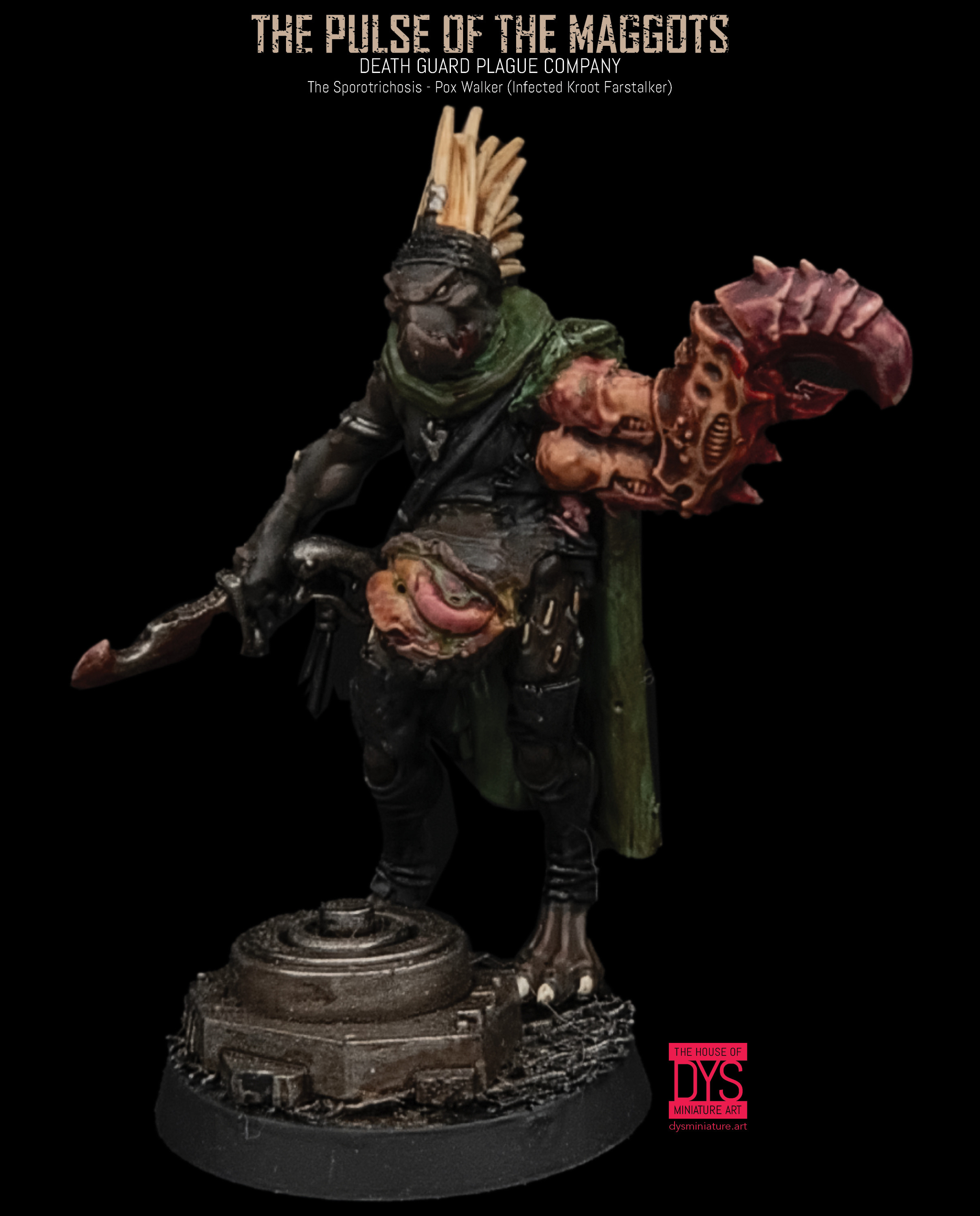 The Sporotrichosis - Pox Walker (Infected Kroot Farstalker)  'Snappy"