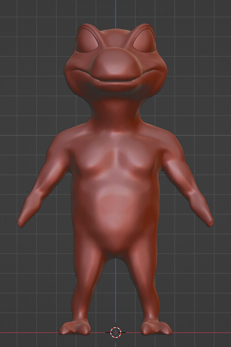 Changed up the head a bit and sculpted the body, ended up scrapping this whole sculpt...