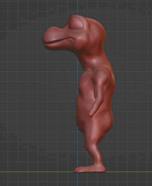Just didn't look cartoony enough.