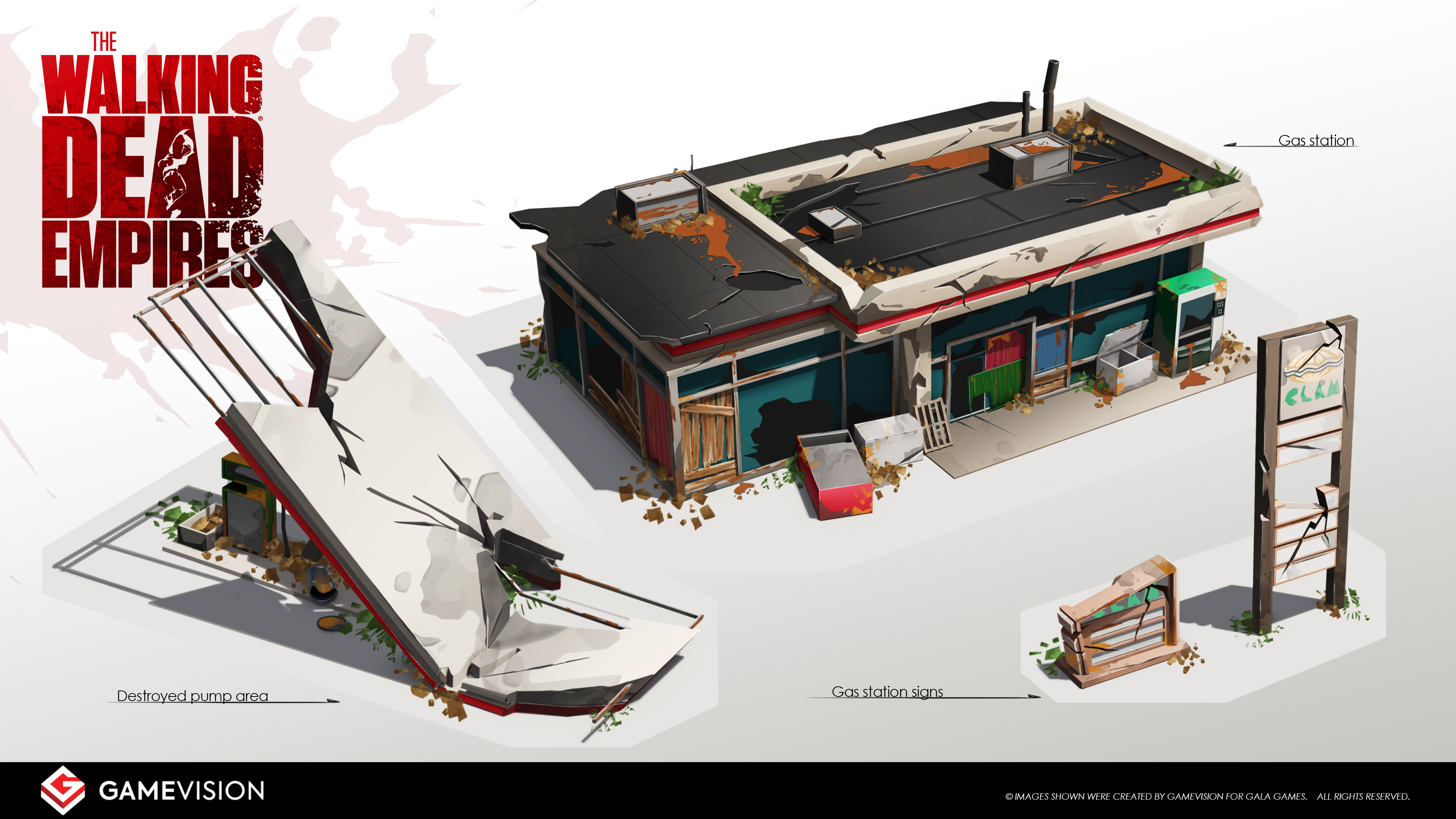 Gas station