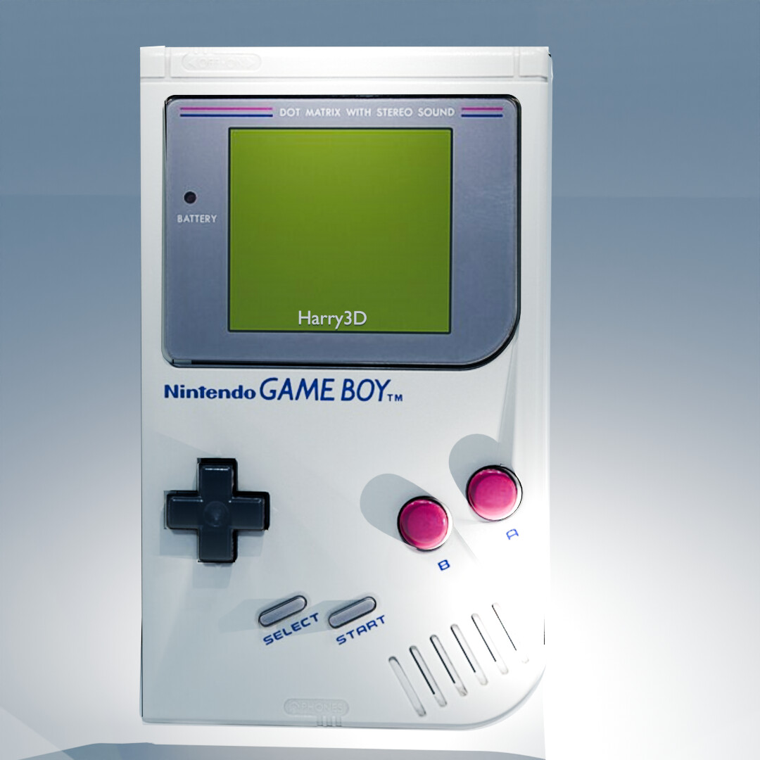 ArtStation - Game Boy model