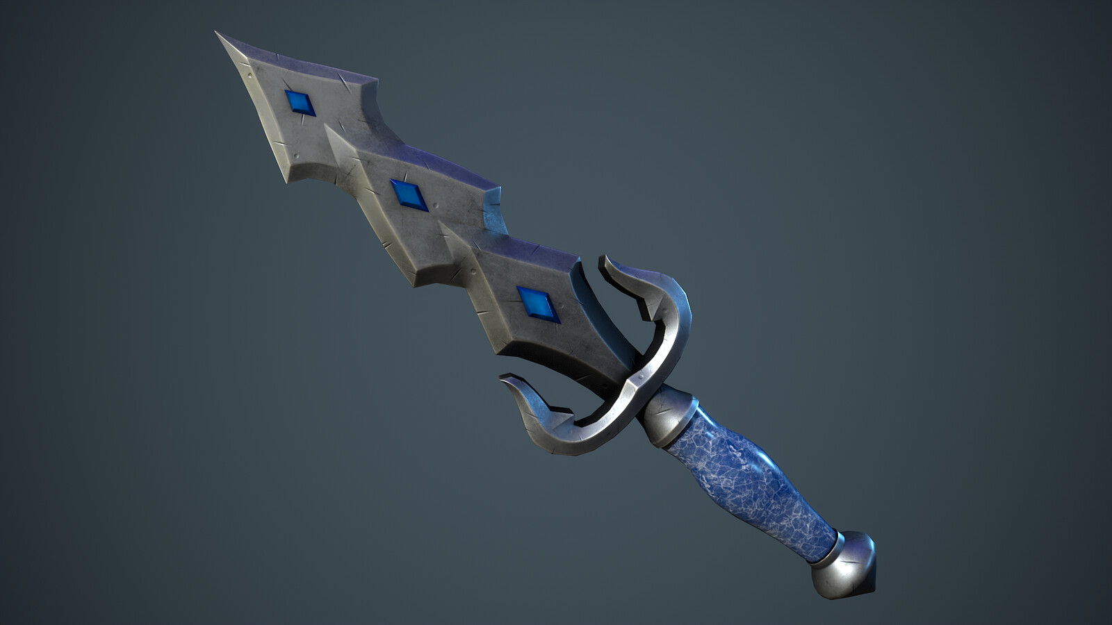 Stylized Fantasy Dagger 06