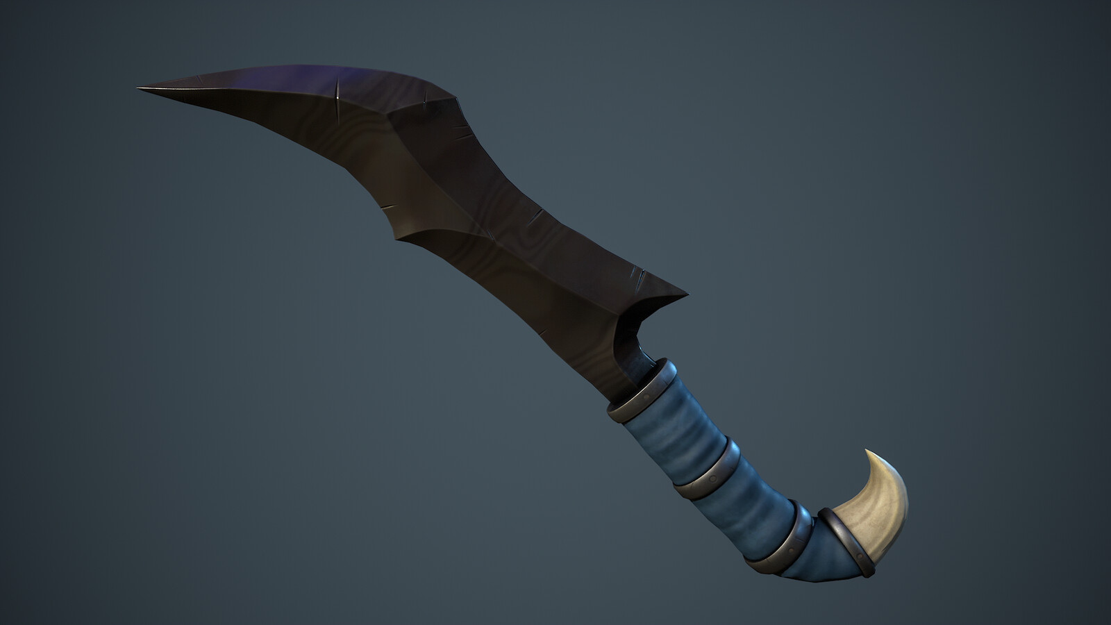 Stylized Fantasy Dagger 11