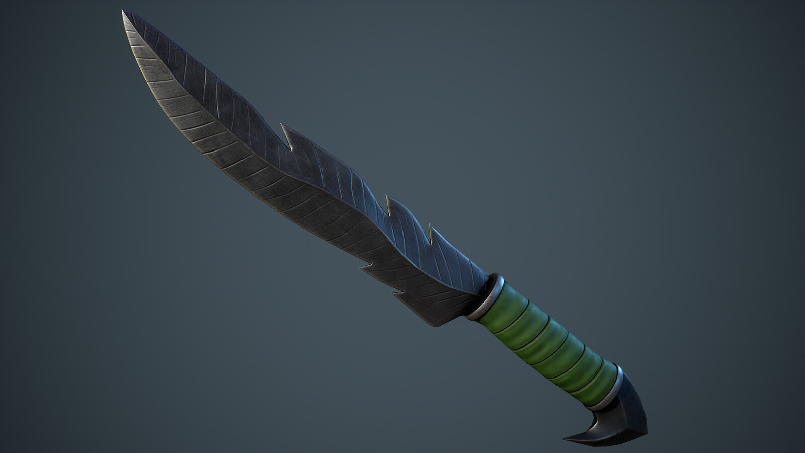 Stylized Fantasy Dagger 13