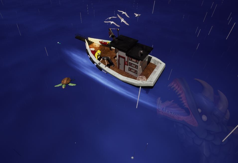 ArtStation - The fishing boat - 3D game asset / prop