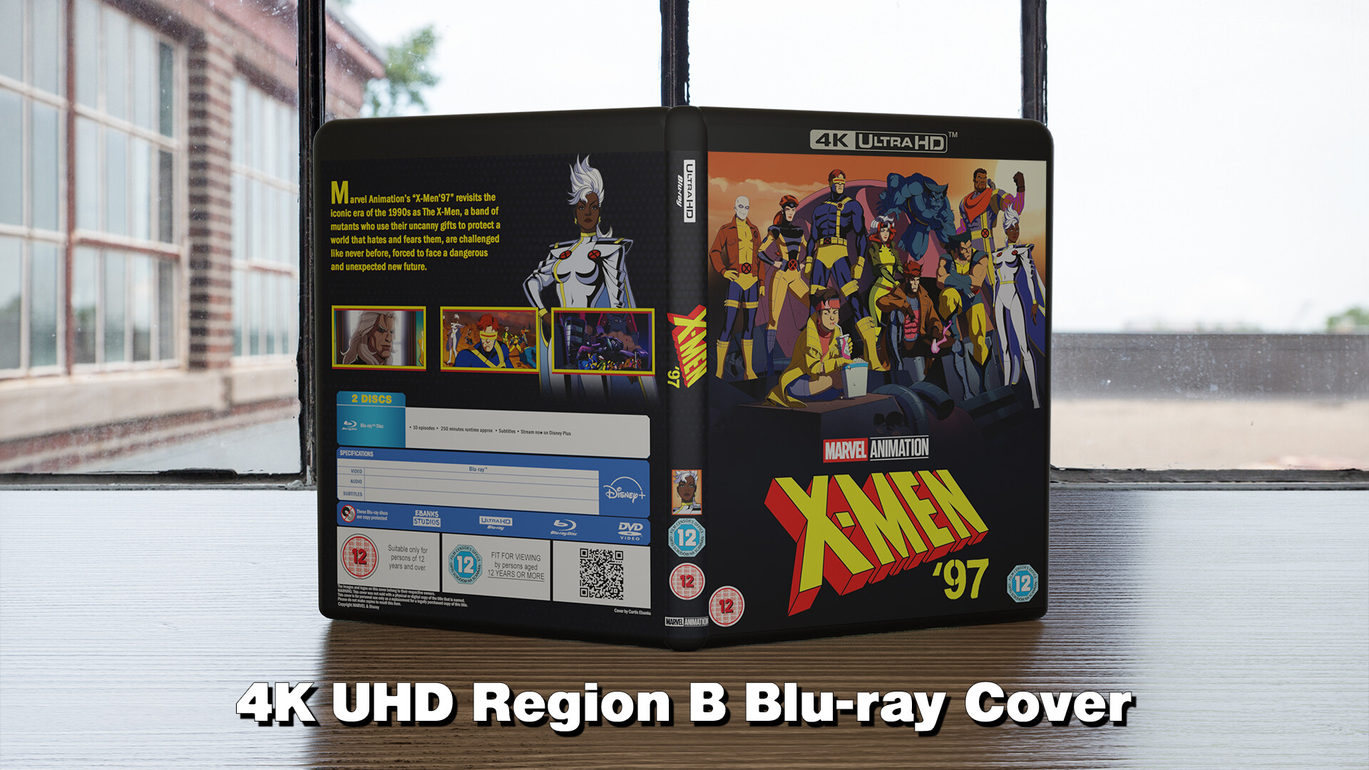 Curtis Ebanks - X-Men '97 - Custom Blu-ray Cover