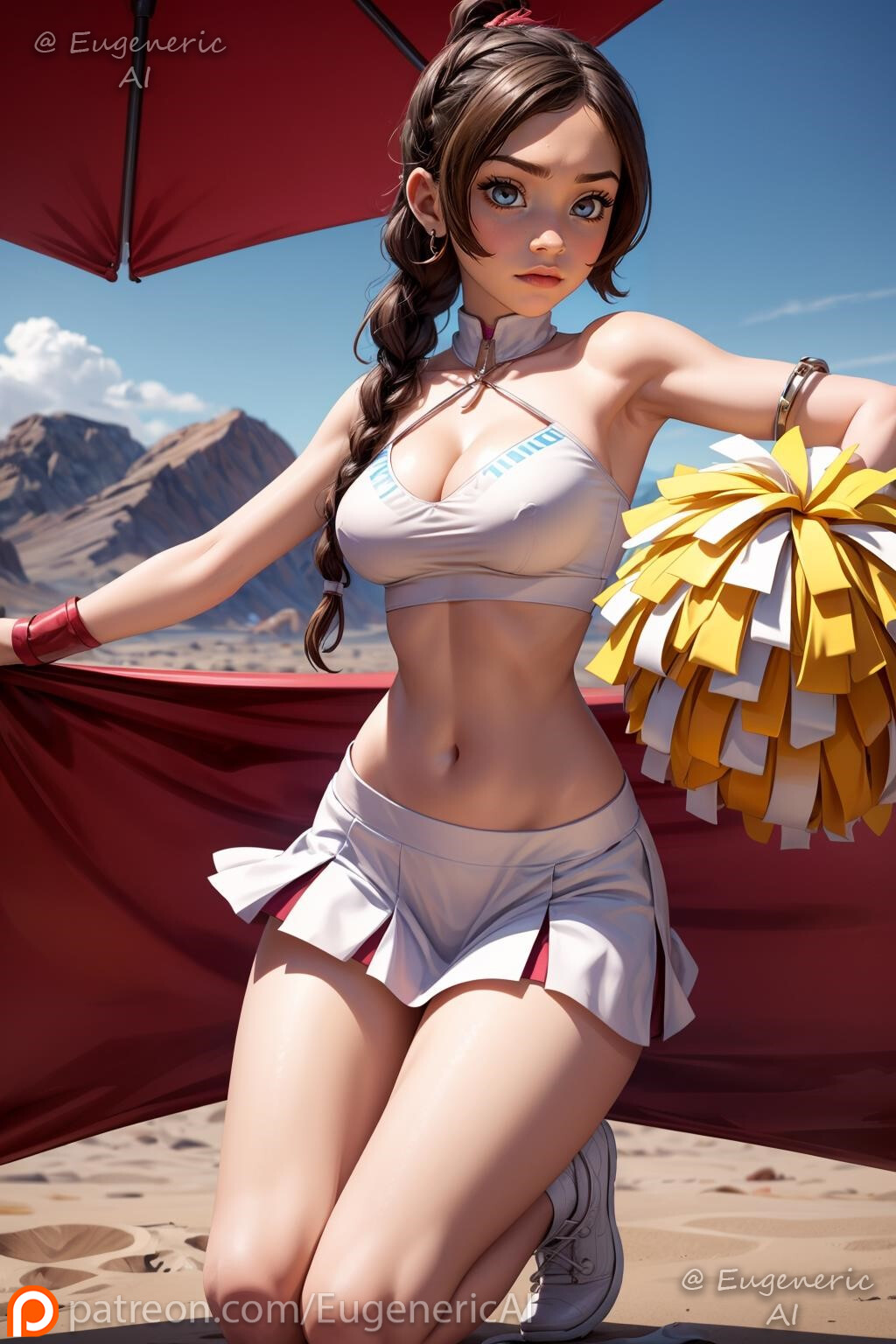 ArtStation - Ty Lee (Cheerleader set)