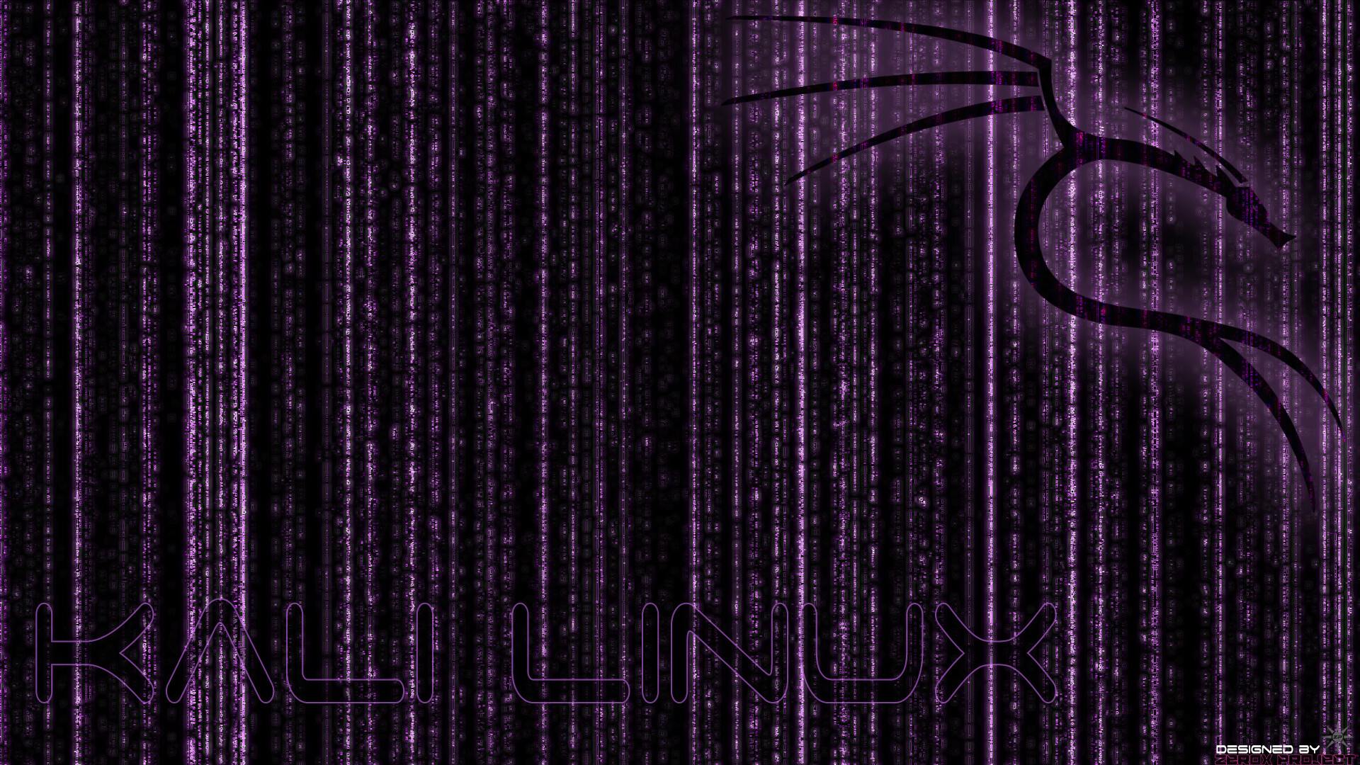 ArtStation - Kali Linux BackTrack Wallpaper Purple