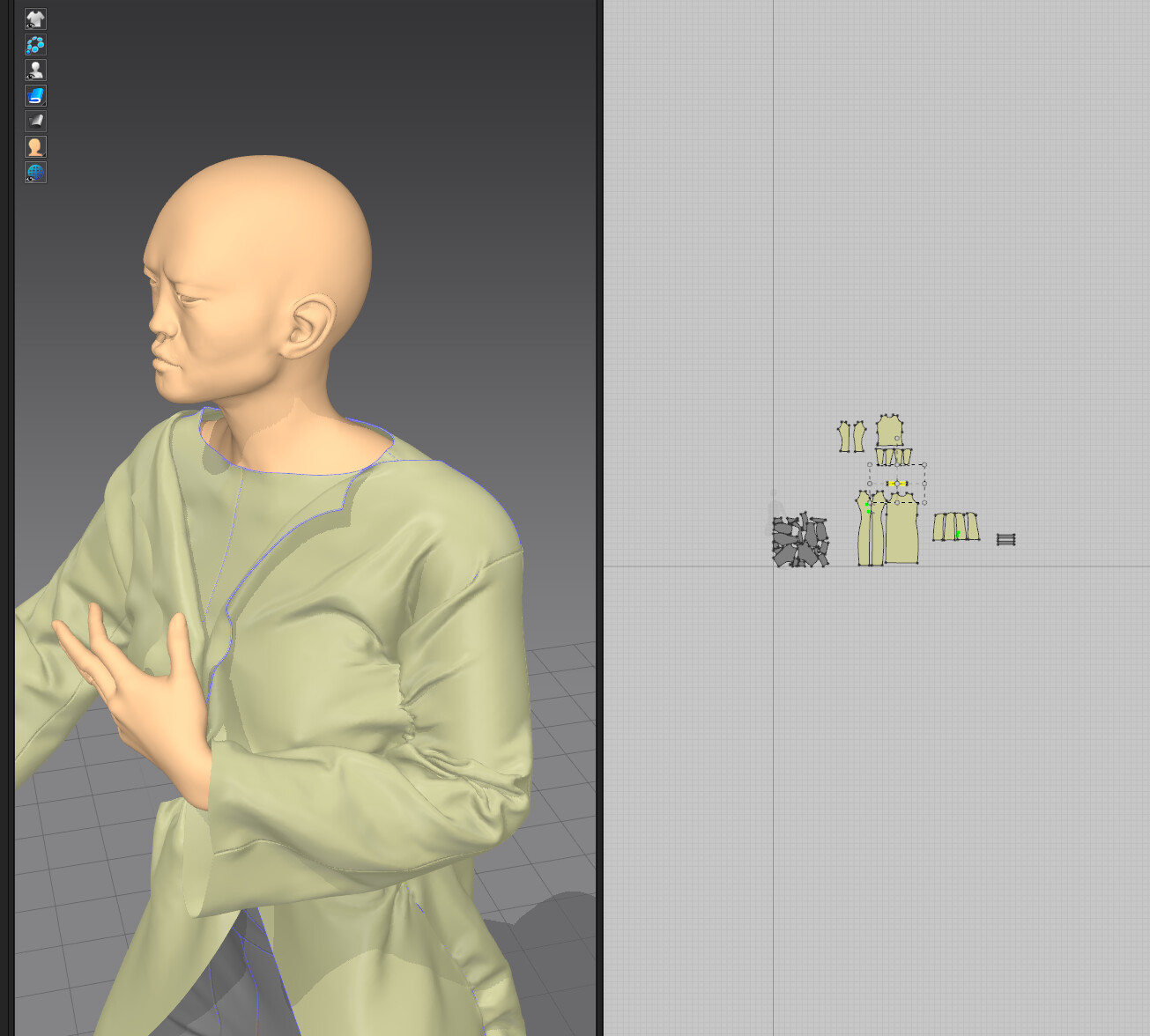 Marvelous Design simulation 