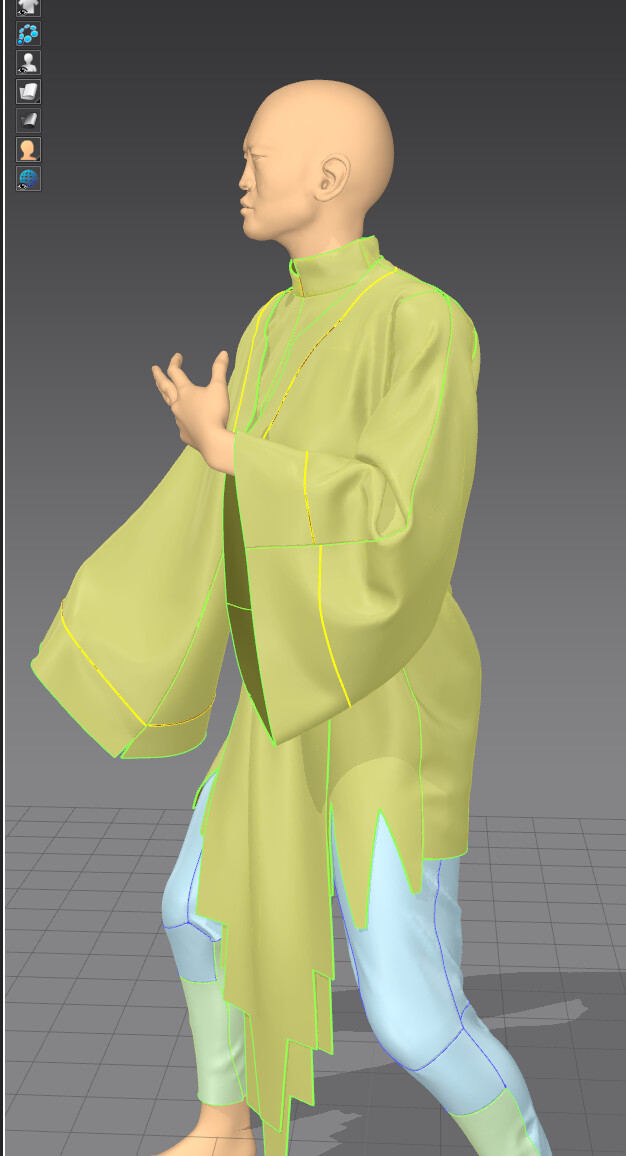 Marvelous Design simulation 