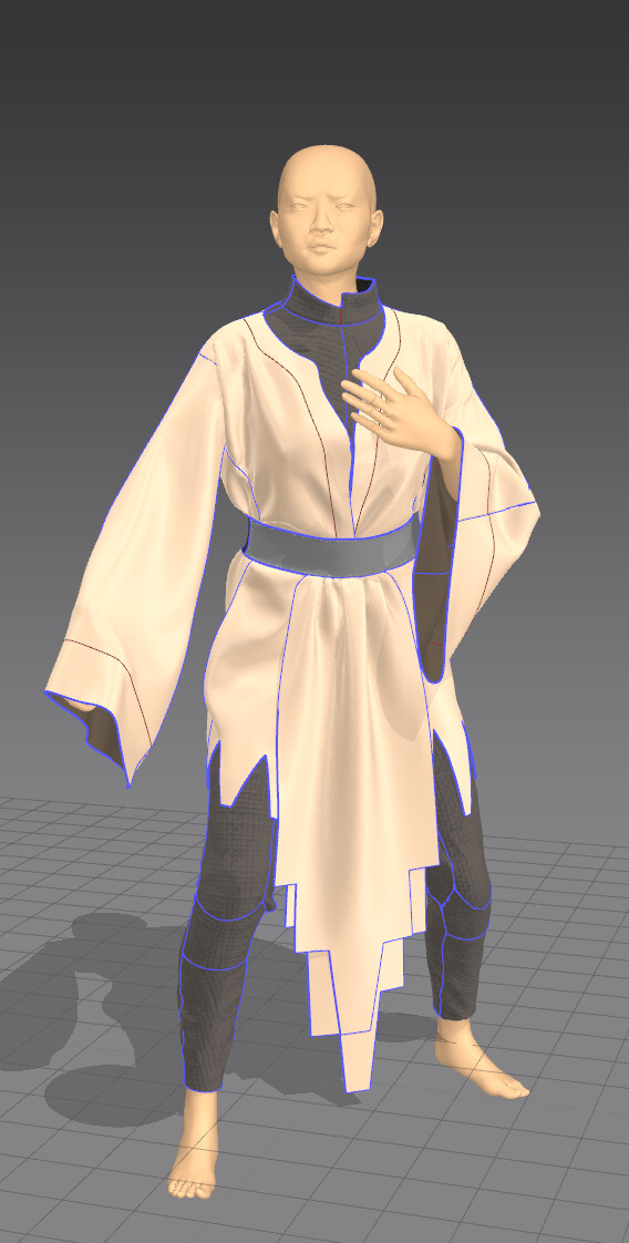 Marvelous Design simulation 