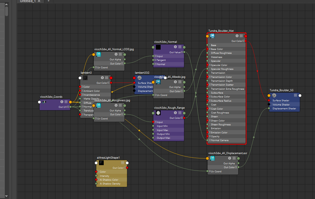 automatic Arnold shader converted