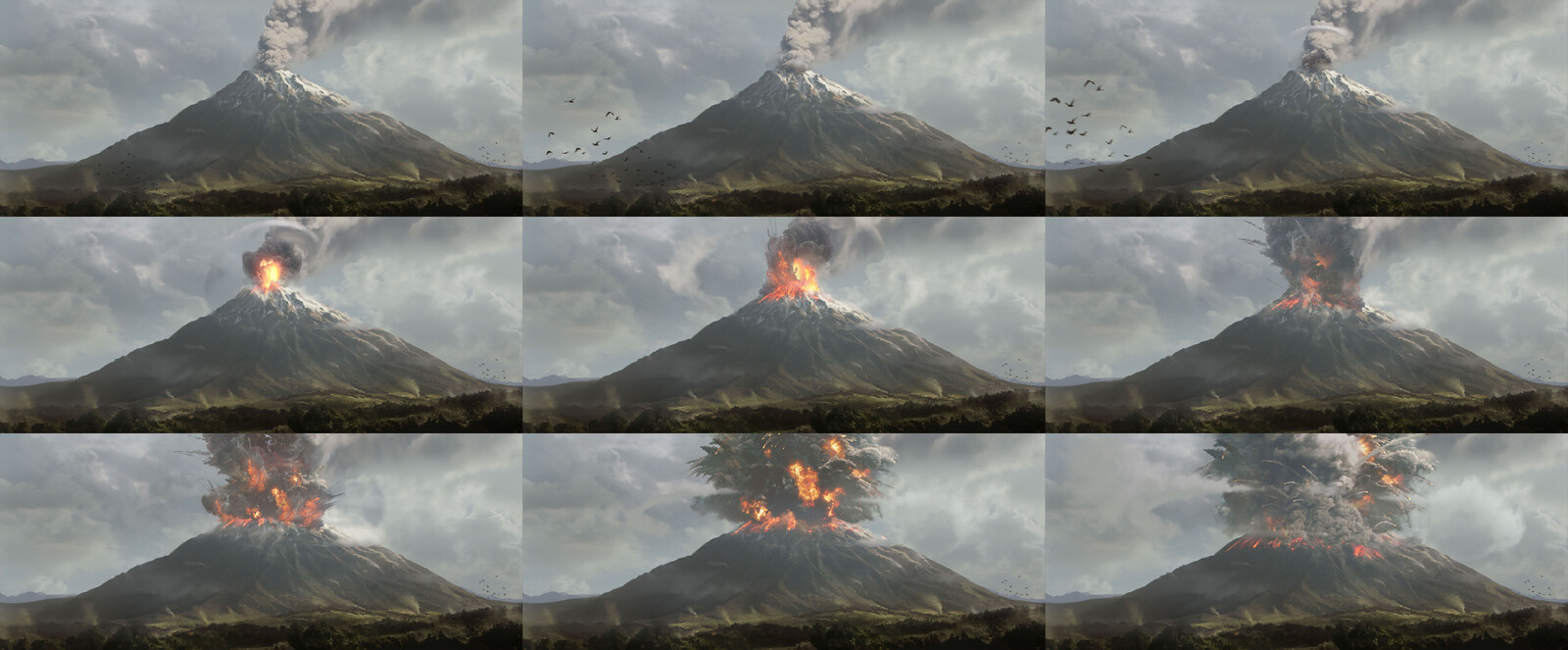 Explosion breakdown