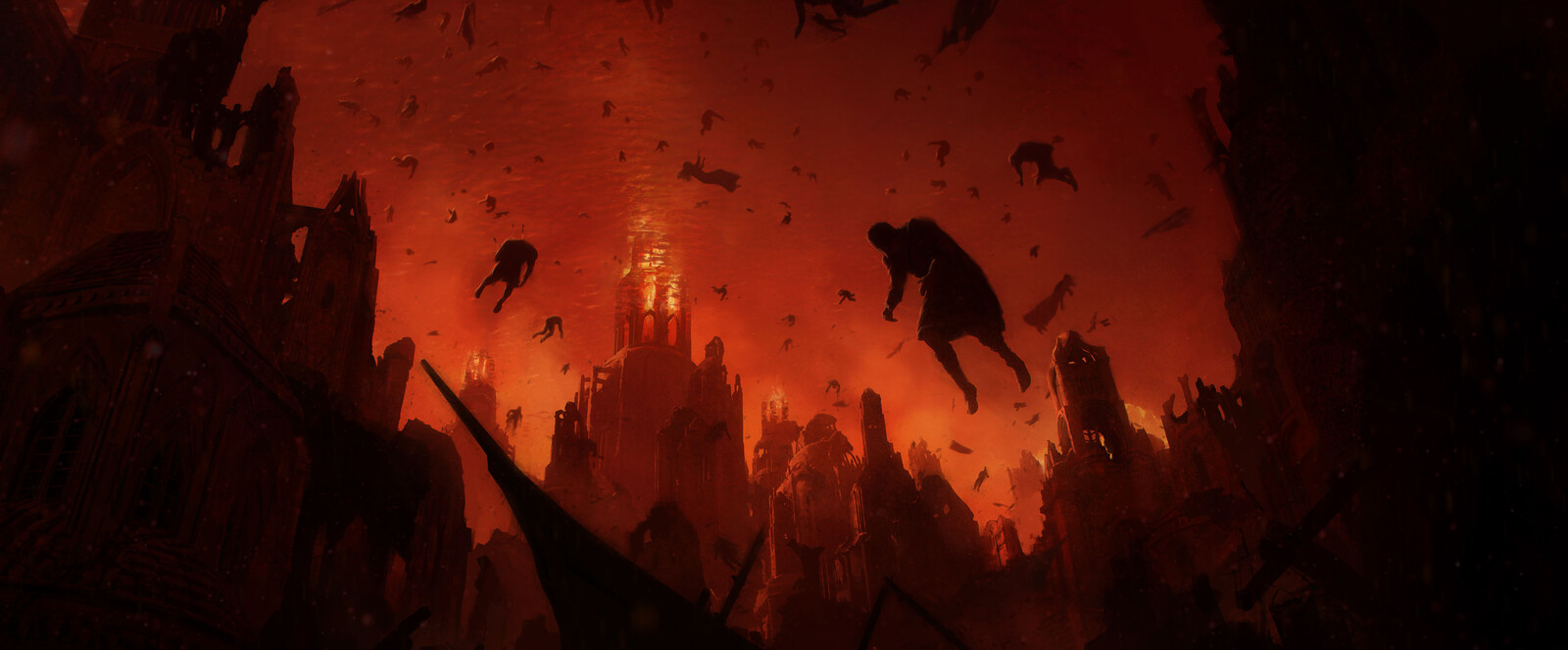 Beleriand destruction concept