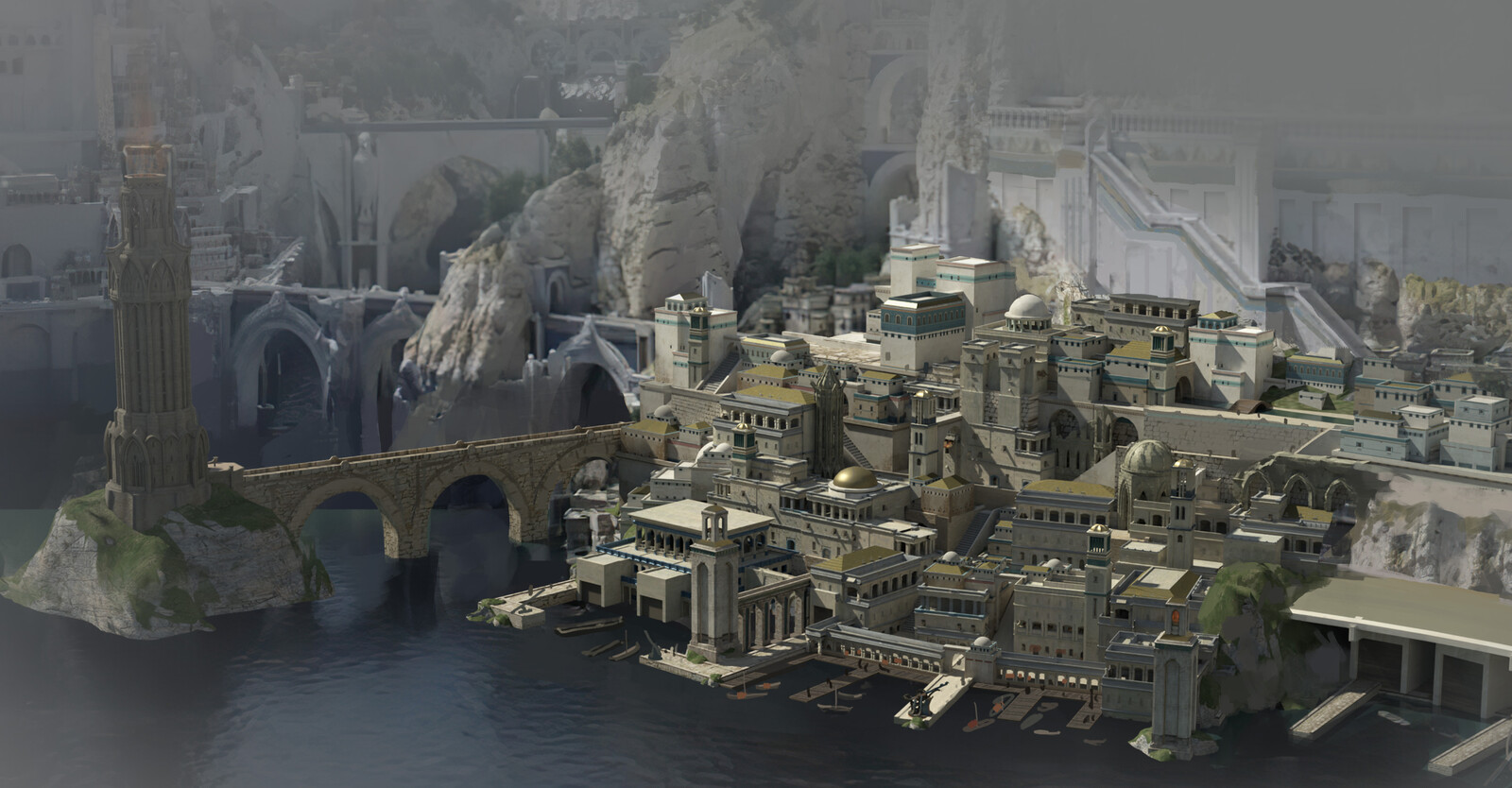 City layout detail