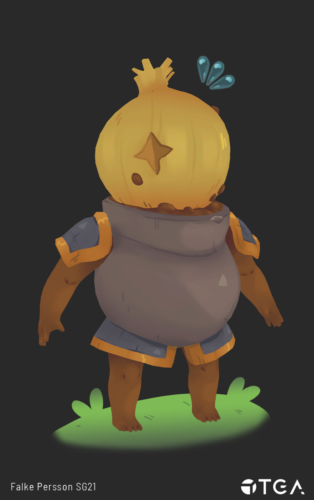 The Onion Knight - Concept inspired by Alexandre "Zedig" Diboine.